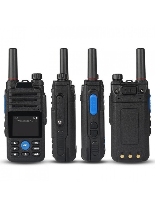  B5 7 Mode Zello 4G Walkie Talkie 100km Long Range Mobile Radio Bluetooth Transceiver Phone Network Walkie Talkie