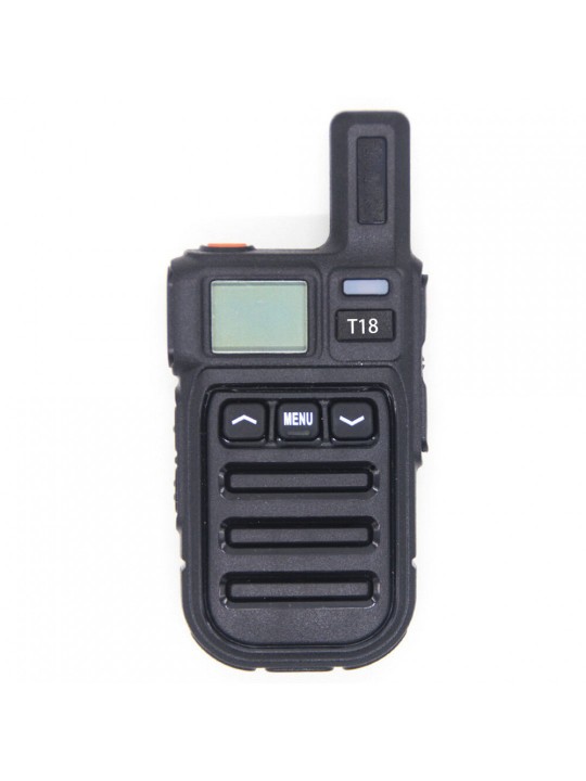 T18 Mini Walkie Talkie 3W 400-480mhz PMR FRS Two Way Radio