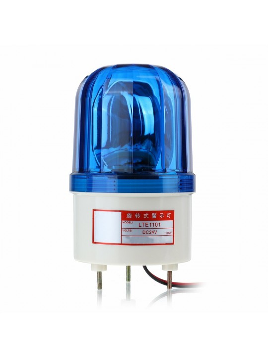 24V Road Traffic Warning Light Beacon LED Emergency Flashing Recover Safety -  Red