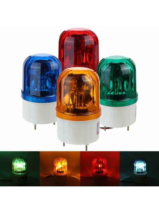 24V Road Traffic Warning Light Beacon LED Emergency Flashing Recover Safety -  Red