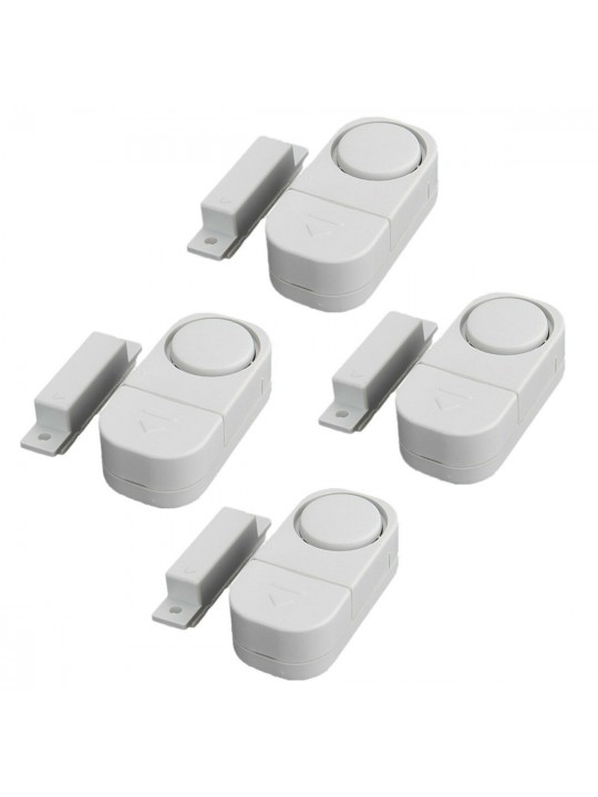 Drillpro Wireless Home Security Alarm System Alarm Magnetic Sensor Door Opening/Closing/Window Alarm Security Alarm 90dB