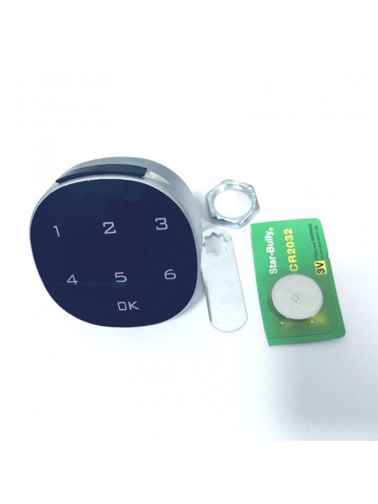 DIY Dry battery Digital Electronic Password Keypad Number Cabinet Code Door Lock drawer Locks Confused password function - 30mm