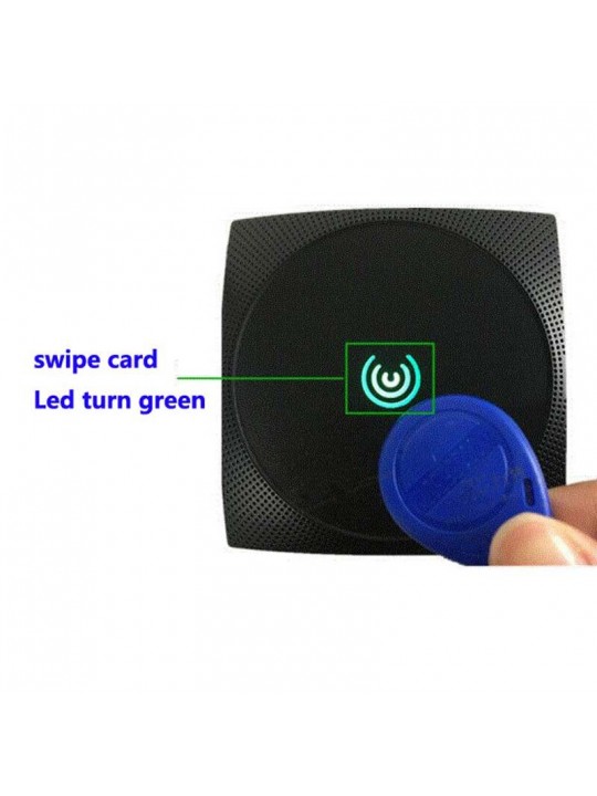 Long Range RFID Card Reader 13.56MHZ/125KHZ Proximity Card Access Control Reader Wiegand34 IP65 Waterproof NFC Reader - 13.65Mhz