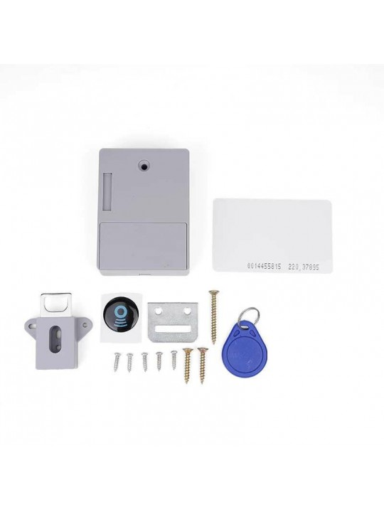 Invisible Sensor Lock EMID IC Card Drawer Digital Cabinet Intelligent Electronic Locks for Wardrobe Furniture Hardware
