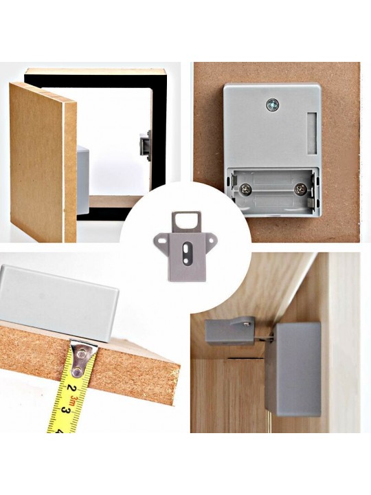 Invisible Sensor Lock EMID IC Card Drawer Digital Cabinet Intelligent Electronic Locks for Wardrobe Furniture Hardware