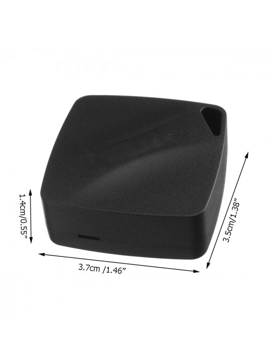 Square Waterproof Black Tracking Device Base Station Positioning Location