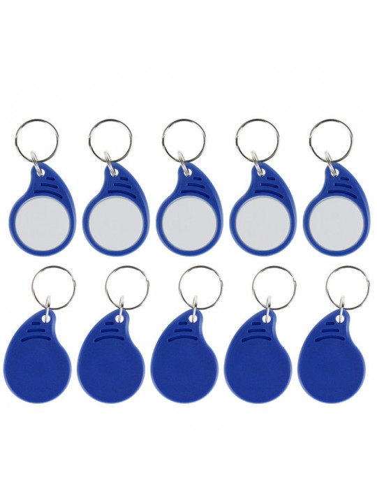 5Pcs RFID IC Keyfobs 13.56 MHz Keychains NFC Key Card ISO14443A MF Classi For Smart Access Control System
