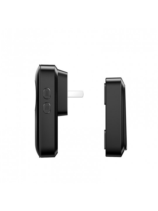 A28 One-to-one Wireless Doorbell 5 Levels Volume Adjustable Built-in 60 Songs Waterproof Remote Pager Intelligent Music Doorbell