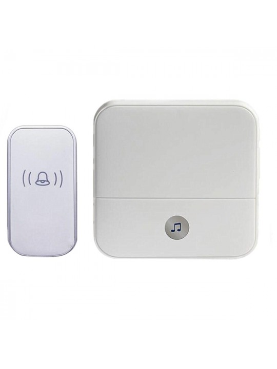 52 Chime Wireless Door Bell Home Plug In Waterproof Cordless Doorbell 300M Range - white UK Plug