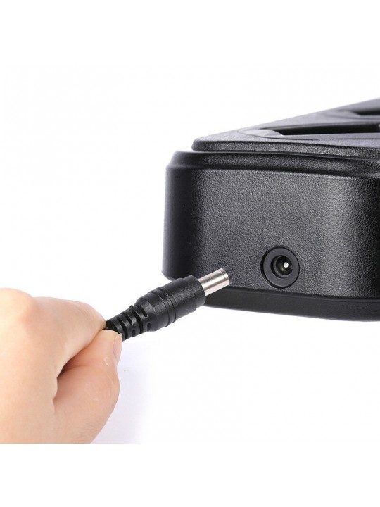 ZASTONE 6 Slot Walkie Talkie Charger Two Way Ham Radio Charging Cradle for Baofeng 888S 666S 777S - US Plug