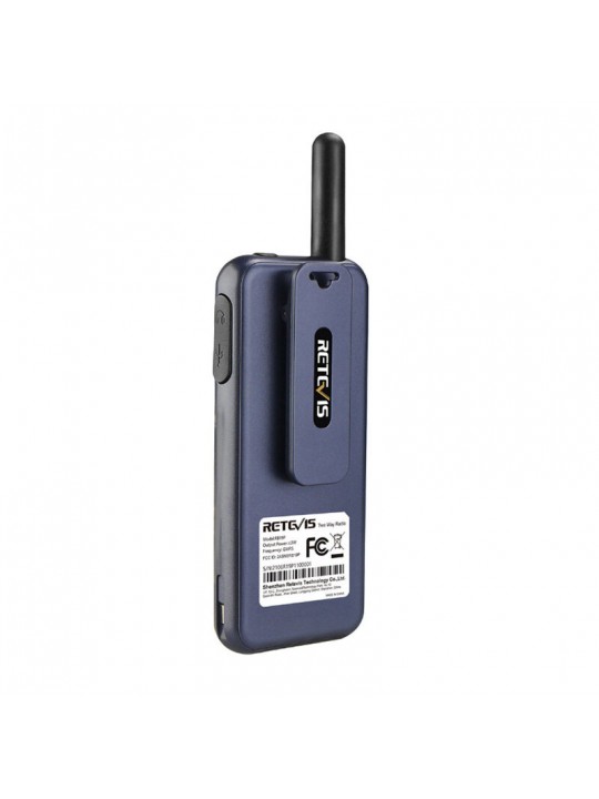 RETEVIS RB19P 2000mAh Handheld Walkie Talkie High Power Type-C Charging Radio Transceiver TX/RX 462.5625-467.7250HMZ Portable Mi