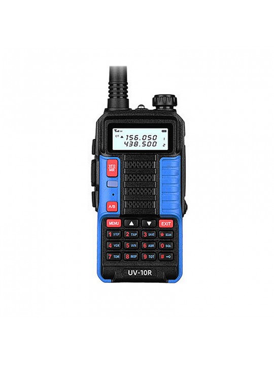 US Plug Baofeng UV-10R 16W High-power Walkie Talkie 8800mAh Long Range Waterproof Portable Two-way Radio with Flashlight Dual Ba