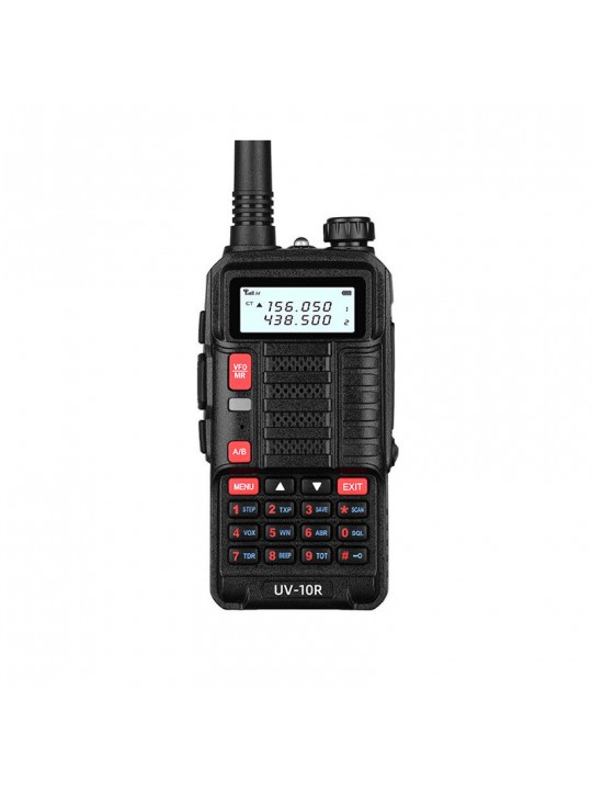 US Plug Baofeng UV-10R 16W High-power Walkie Talkie 8800mAh Long Range Waterproof Portable Two-way Radio with Flashlight Dual Ba