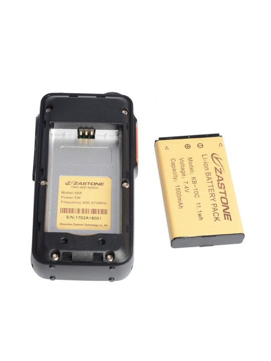 Zastone X68 Walkie Talkie UHF 400-470Mhz Handheld Radio Communicator Two Way Radio Communication Ham