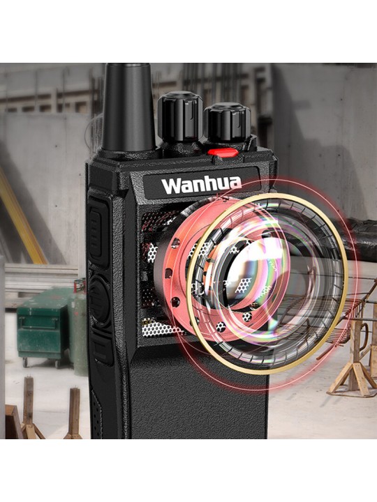 WANHUA 8W Classic Walkie Talkie 16 Channels 400-470MHz Two Way Handheld Radio Outdoor Work Durable Transceiver Radio Communicato