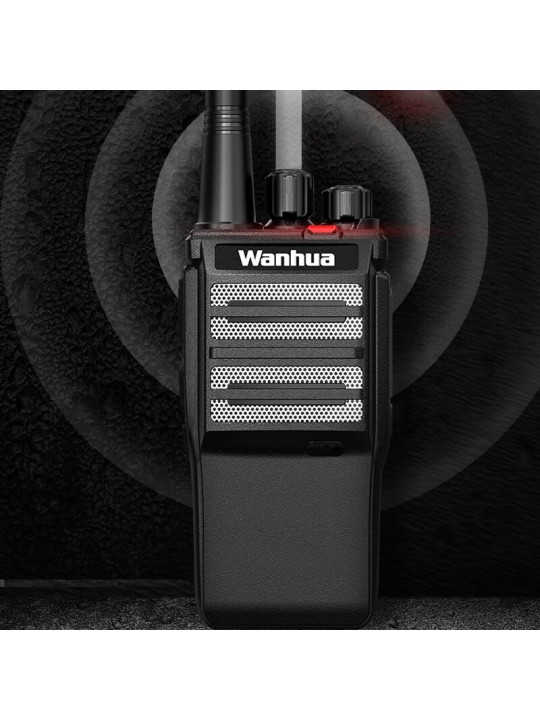 WANHUA 8W Classic Walkie Talkie 16 Channels 400-470MHz Two Way Handheld Radio Outdoor Work Durable Transceiver Radio Communicato