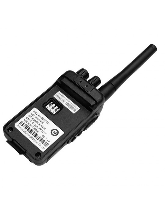 For the SMP 418 Walkie Talkie UHF 400-470mhz Two Way Radio 5W Power Transceiver Pocket Computer Mag One High Power - EU Plug