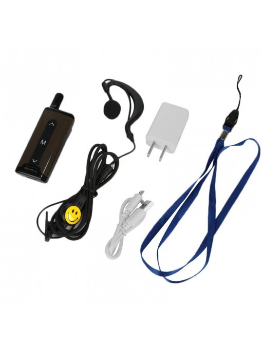 GX-V9 Portable Handheld UHF/VHF Walkie Talkie Waterproof Two Way Radio Independent Signal Amplifier 400-480MHz - EU Plug