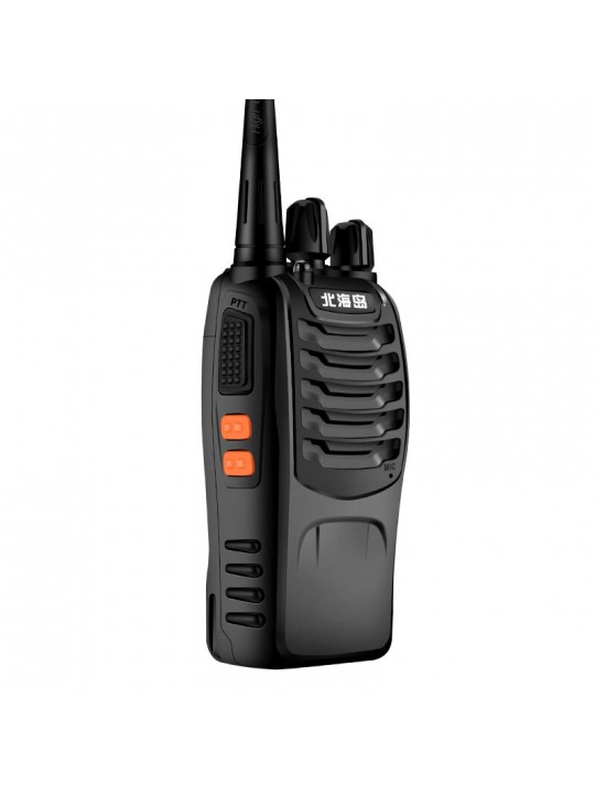 888S 16 Channels 400-470MHz 5W Handheld Radio Walkie Talkie Driving Hotel Civilian Walkie Talkie - EU Plug