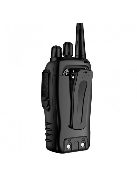 888S 16 Channels 400-470MHz 5W Handheld Radio Walkie Talkie Driving Hotel Civilian Walkie Talkie - EU Plug