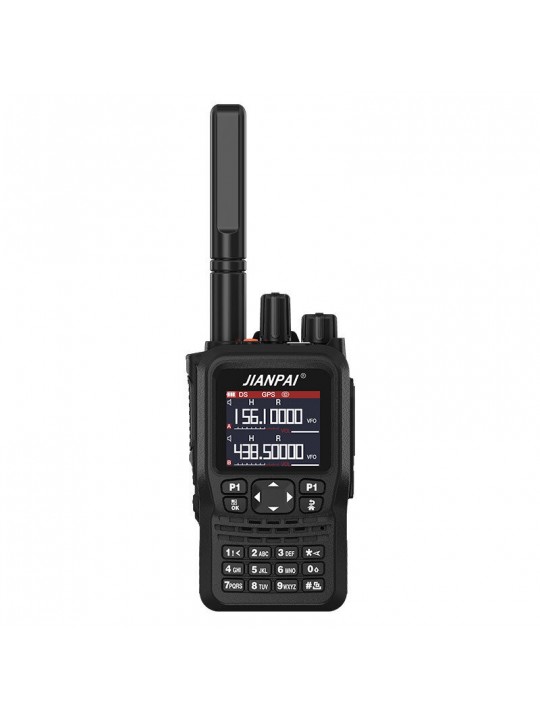 JIANPAI 8800 Plus 10W 5800mAh Walkie Talkie 16 Channel Dual Band High Power GPS Positioning Type-C Charging Waterproof Two Way R