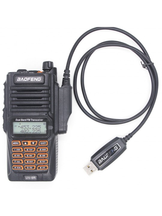 USB Programming Cable Cord CD for Baofeng BF-UV9R Plus A58 9700 S58 N9 Walkie Talkie UV-9R Plus A58 Radio&amp;PC