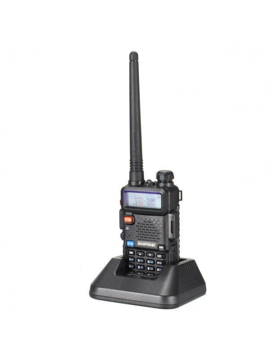 2Pcs BAOFENG UV-5R Dual Band Handheld Transceiver Radio Walkie Talkie