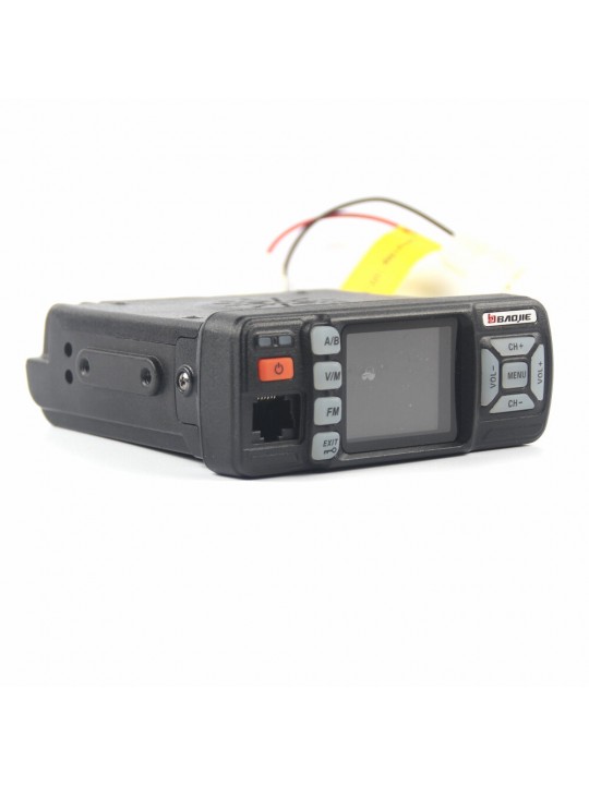 Baojie BJ-318 Dual Band Car Mobile Radio VHF 136-174Mhz UHF 400-490MHz 256CH 25W Two Way Radio FM Transceiver Walkie Talkie