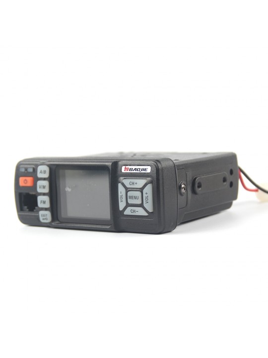 Baojie BJ-318 Dual Band Car Mobile Radio VHF 136-174Mhz UHF 400-490MHz 256CH 25W Two Way Radio FM Transceiver Walkie Talkie