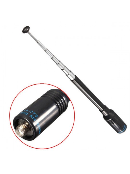 NA-773 Sma Female Dual Band 144/430 MHz High Gain Antenna For Handheld Two Way Radio