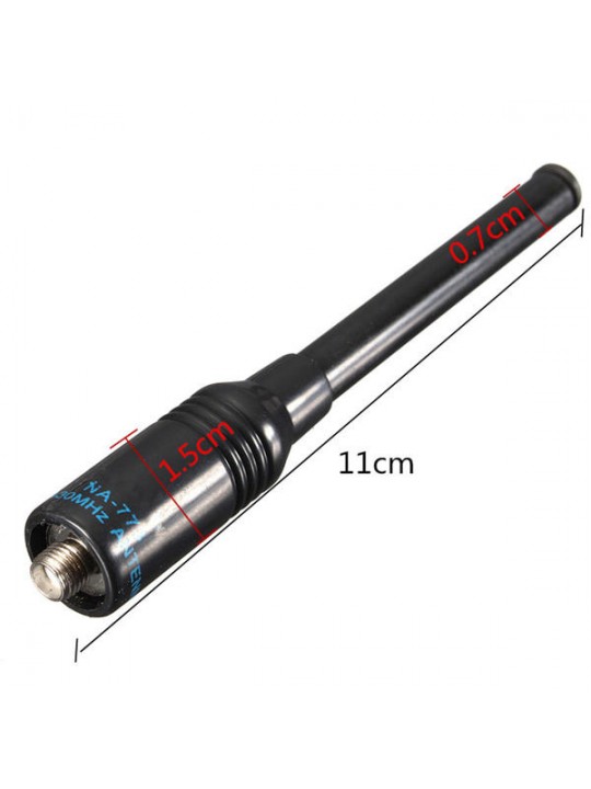 NA-773 Sma Female Dual Band 144/430 MHz High Gain Antenna For Handheld Two Way Radio