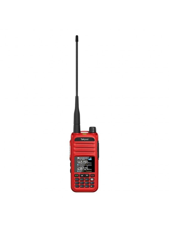 Talkpok A36plus Walkie Talkie Multi-Function Dual Bander with Color Display GMRS Amateur HAM Two-way Radio 512 Channel 5W 7-Band