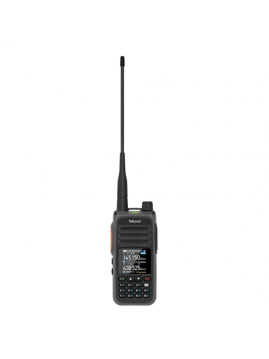 Talkpok A36plus Walkie Talkie Multi-Function Dual Bander with Color Display GMRS Amateur HAM Two-way Radio 512 Channel 5W 7-Band