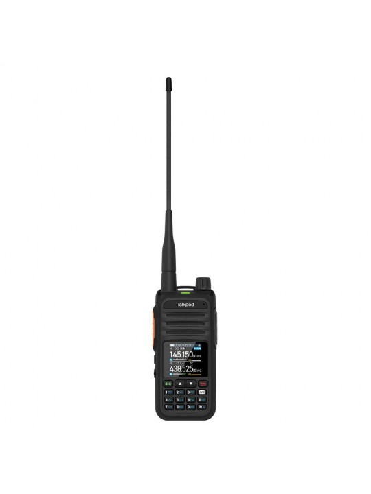 Talkpok A36plus Walkie Talkie Multi-Function Dual Bander with Color Display GMRS Amateur HAM Two-way Radio 512 Channel 5W 7-Band