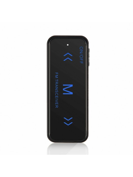 2Pcs V108 Mini Walkie Talkie Two-Way 400-470MHz FM Radio Ricetrasmittente + 2 Cuffie USB Carica