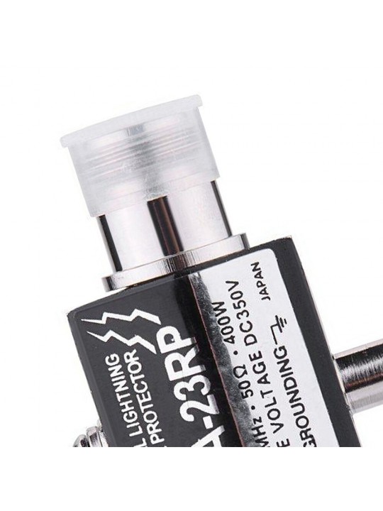 CA-23RP Coaxial Lighting Surge Protector N Male To N Female 0-2.5GHZ 400W 50ohm Coaxial Lighting Arrestor for Communication Equi