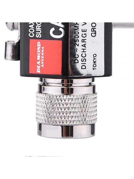 CA-23RP Coaxial Lighting Surge Protector N Male To N Female 0-2.5GHZ 400W 50ohm Coaxial Lighting Arrestor for Communication Equi