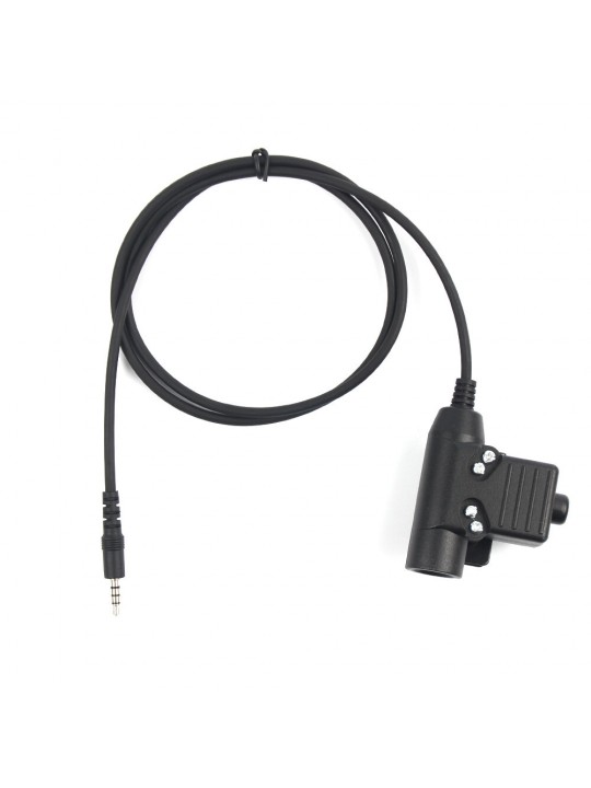 Yinitone Tacical U94PTT Headset Adapter for Mobile Phone 3.5mm Headset Key Switch PTT
