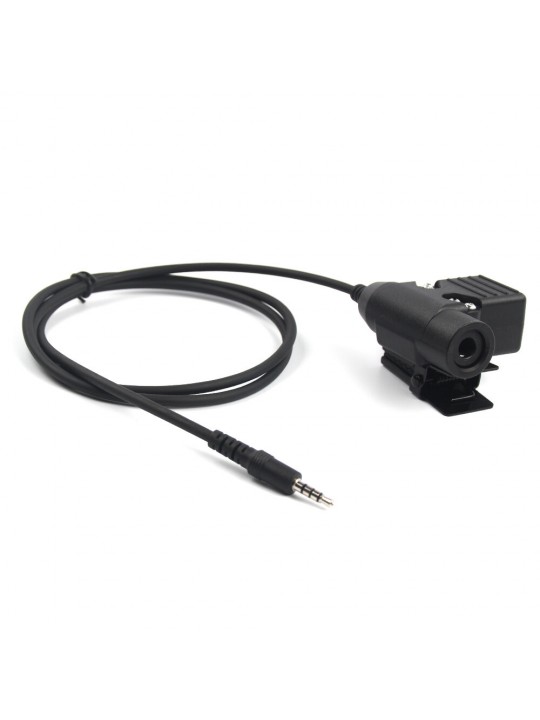 Yinitone Tacical U94PTT Headset Adapter for Mobile Phone 3.5mm Headset Key Switch PTT