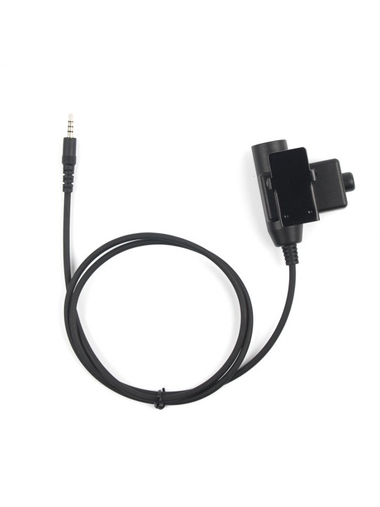 Yinitone Tacical U94PTT Headset Adapter for Mobile Phone 3.5mm Headset Key Switch PTT