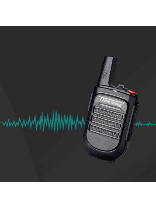 Thinkyoung 828 5W IP54 Waterproof Dustproof Mini Handheld Radio Walkie Talkie Interphone Civilian Intercom - US Plug