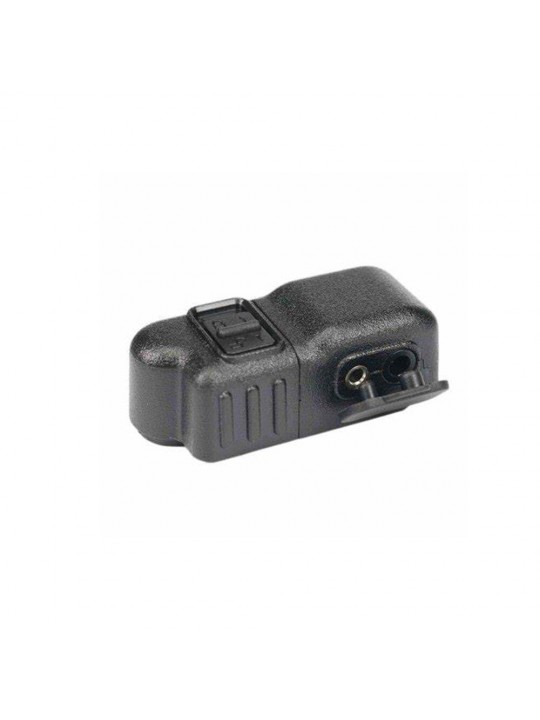 P6600 Headphone Microphone Radio Adapter Converter for Motorola