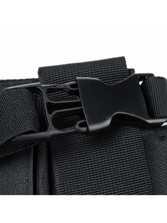 Chest 3 Pocket Harness Nylon Bag Pack Backpack Holster for Radio Walkie Talkie Two Way Radio