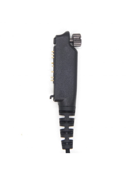 PTT MIC G Shape Earpiece Headset for Sepura STP8000 Walkie Talkie Ham Radio Hf Transceiver Handy C1035A