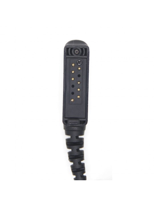 PTT MIC G Shape Earpiece Headset for Sepura STP8000 Walkie Talkie Ham Radio Hf Transceiver Handy C1035A
