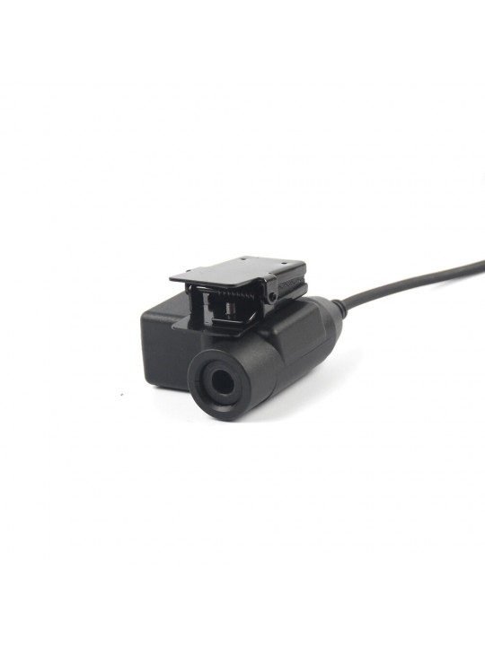 Tactical Element U94 Tactical PTT Headphone Adapter for Yaesu Vertexs VX-3R  Headphone Accessories