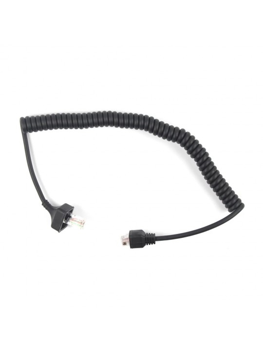 Walkie Talkie 8 Pin Replacement Speaker Microphone Cable for Kenwood TK-868G TK-768G TK-862G TK-762G TM-271A TM-471A TK-760