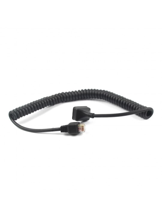 Walkie Talkie 8 Pin Replacement Speaker Microphone Cable for Kenwood TK-868G TK-768G TK-862G TK-762G TM-271A TM-471A TK-760