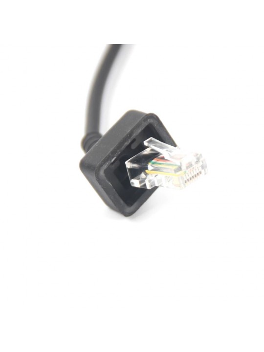 Walkie Talkie 8 Pin Replacement Speaker Microphone Cable for Kenwood TK-868G TK-768G TK-862G TK-762G TM-271A TM-471A TK-760