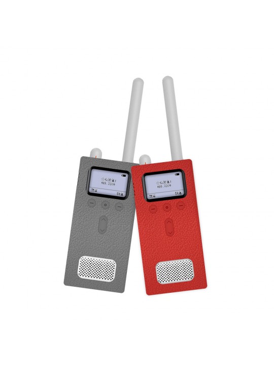 1PC Silicone Soft Anti-slip Case Cover Protector For Walkie Talkie Protection Baofeng - Coffee